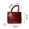 Handmade Leather Shoulder Bag for Women Genuine Leather Tote Bag for Women –