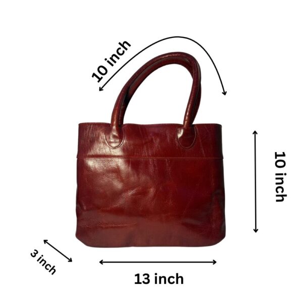 Handmade Leather Shoulder Bag for Women Genuine Leather Tote Bag for Women –