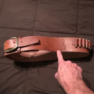Vintage Leather Cartridge Belt