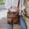 Traveler Bag leather crossbody bag