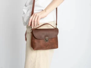 Genuine Leather Handmade Crossbody Bag