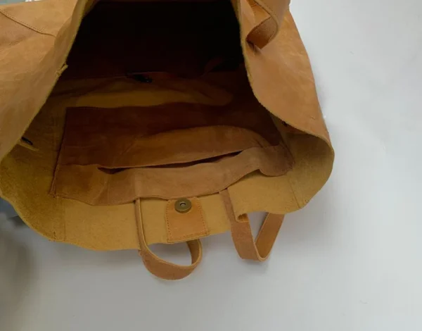 Tota Bag Handmade Distressed Brown Leather Tote Bag