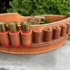 Brown Leather Cartridge Belt Brown Leather Cartridge Belt