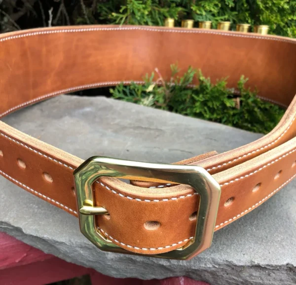 Brown Leather Cartridge Belt Brown Leather Cartridge Belt