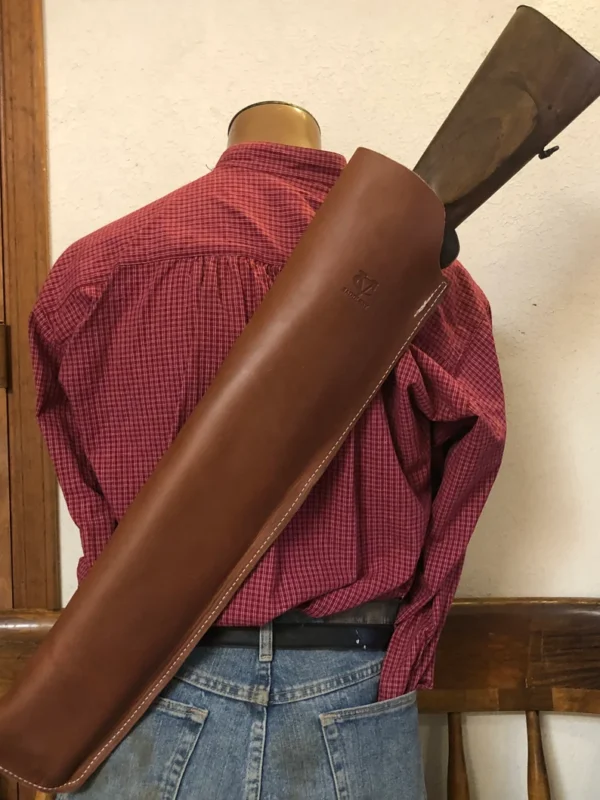 Leather Shotgun Scabbard Case