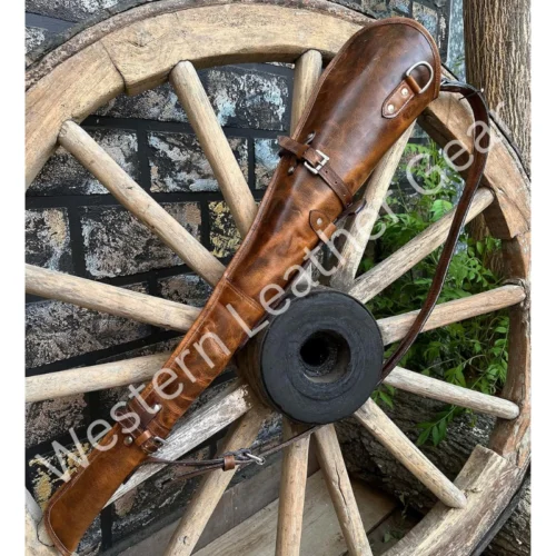 Handmade Leather Rifle Scabbard