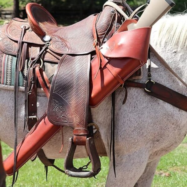 Leather Rifle Scabbard